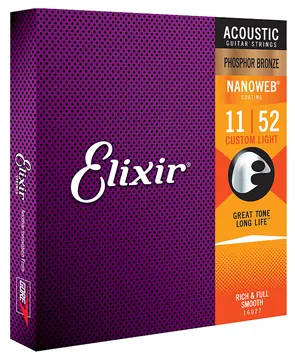 Elixir Nanoweb Phosphorbronze 16027
