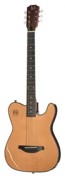 J.N James Neligan EW3000CN Solid Body Folk Electric Guitar CW, Natural