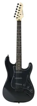Rockwave Stratocaster Rockwave Rw50 Bk Preta (6585)