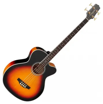 Takamine GB72CE-BSB Basse Electro Cutaway Brown Sunburst