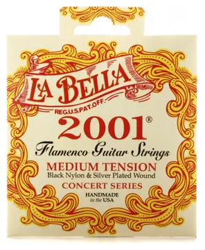La Bella Cordas para Guit.Clás. 2001 Flamenco Medium Satz