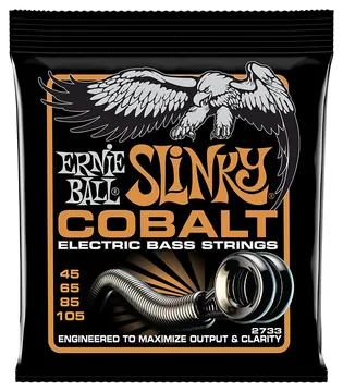 Ernie Ball Bass Guitar Strings Ernie Ball 45-105 Cobalt Hybrid Slinky 100% Genuine