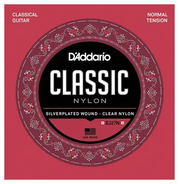 D'Addario EJ27N Student Classics Normal Tension Classical Guitar Strings