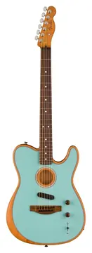 Fender acoustasonic limited edition player telecaster daphne blue chitarra acustica elettrificata