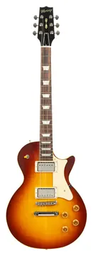 Heritage Custom Shop Core Collection H-150 Plain Top Electric Guitar with Case, Tobacco Sunburst