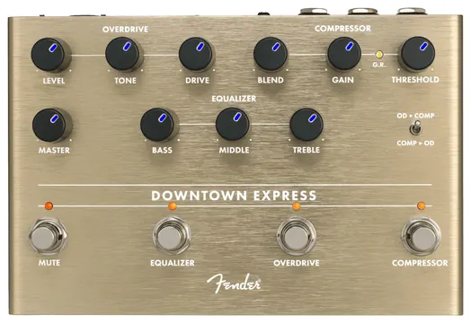 Downtown Express Bass Multi Effect Pedal