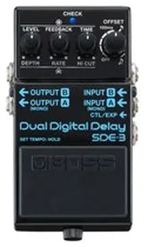 Boss SDE-3 Dual Digital Delay Pedal