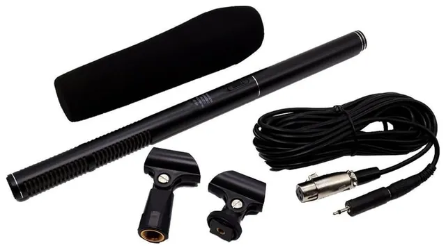 CSR Microfone CSR HT81 Condensador Direcional Shotgun
