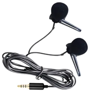 New Live Microfone de Lapela Duplo New Live Entrevista P3