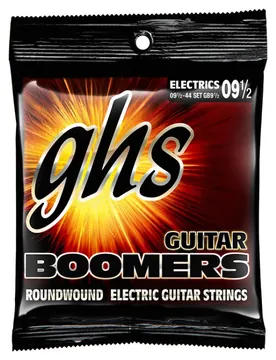 GHS GB9 1/2 BOOMERS Muta di corde per chitarra elettrica Extra Light 09,5-044