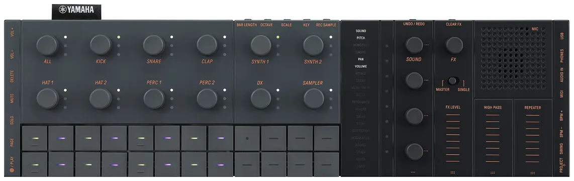 Yamaha - SEQTRAK Synth (Black)