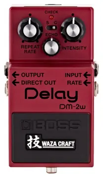 Boss DM2W Waza Analog Delay Pedal