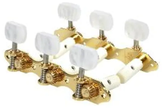 Schaller GrandTune Classic Hauser Machine Heads Pearloid White Pegs 6105636011