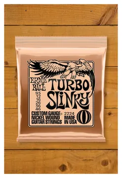 Ernie Ball Turbo Slinky 2228 Guitar Strings 9.5-46