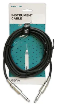 Gewa Cavo basic line per strumenti jack jack 3mt