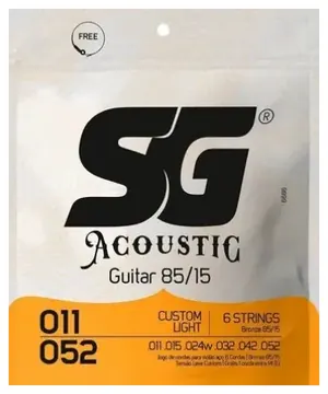 Sg Encordoamento SG Violão Aço - Bronze