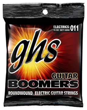 GHS-GBM BOOMERS Muta di corde per chitarra elettrica 011-050