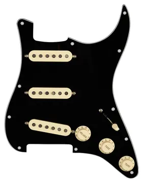 Fender Pre-Wired Strat Pickguard 0992340506 pre-wired Strat pickguard Custom Shop Fat 50's SSS