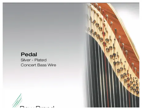 Bow Brand Pedal Concert Bass Wire 6th Octave A=LA No.40