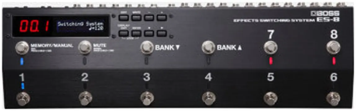Boss ES-8 effects switching system