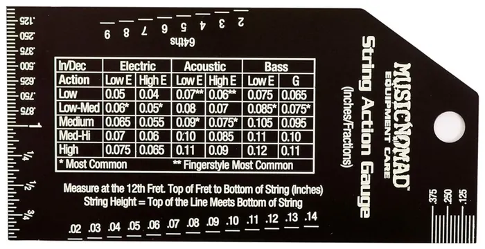 Music Nomad MN602 Precision String Action Gauge