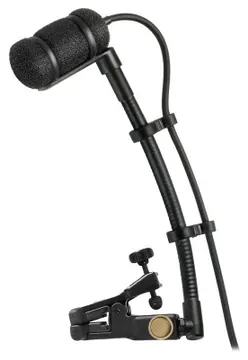 Audio Technica ATM350UcW Microfone para instrumento c/ sistema de montagem universal