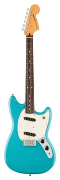 Fender Mustang Player II RW Aquatone Blauw