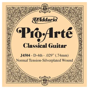 D'addario Pro Arte J4504 D-4th