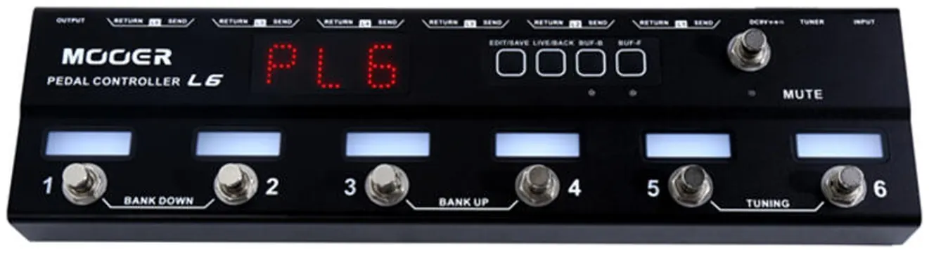 Mooer Pedal Controller Loop 6 with Tuning Function