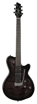 Godin XT SA Trans Black Flame + Housse
