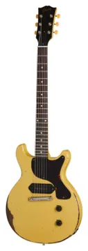 Gibson 1960 Les Paul Junior Double Cut Reissue Ultra Heavy Aged​ TV Yellow