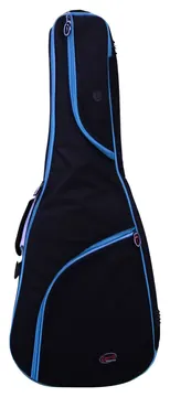 Lenz FMB Konzertgitarre Gigbag 1/8-1/2 L-001BL schwarz/blau