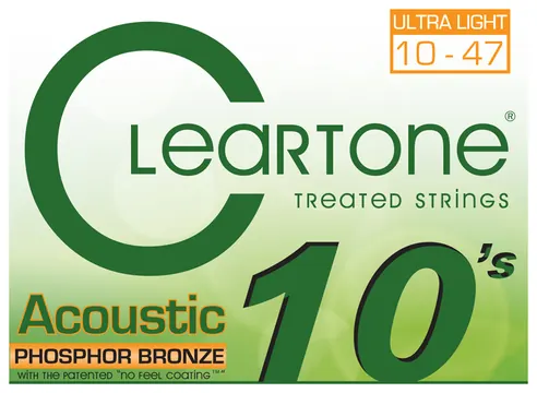 Cleartone 7410 Acoustic EMP Ultra Light 010-047 Phosphor/Bronze. Saiten für Westerngitarre