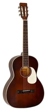 Richwood Heritage Series HSP-35-MBR parlor guitar with solid cedar top