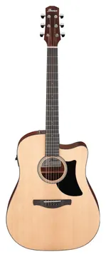 Ibanez aam50ceopn open pore natural chitarra acustica elettrificata