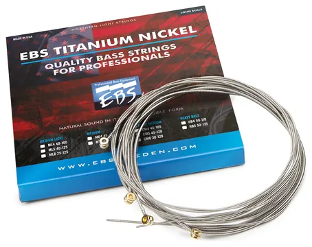 Ebs UNML5 Northern Light Titanium Nickel 040-125 Saiten für E-Bass Medium Light, 5-Saiter