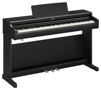 Yamaha Piano Digital Yamaha Arius Ydp166b Black Preto