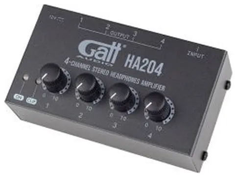 Gatt Audio Stereo Headphones Amplifier, HA204