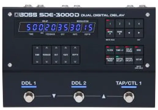 Pedale Boss SDE-3000D Dual Digital Delay