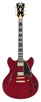 D'Angelico Excel DC Kirsche transparent