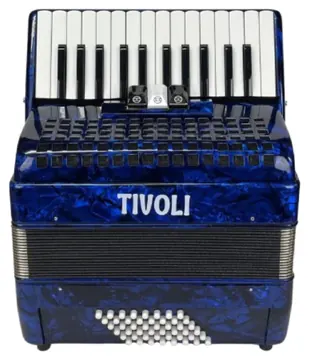 Tivoli Acordeon 26 Teclas 48 Baixos Azul - Tivoli