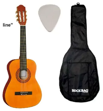 Dam CG821/N naturale + custodia Rockbag + plettro