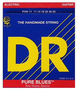 DR PHR-11 Pure Blues Heavy Muta corde per chitarra elettrica .011 .050