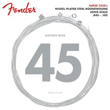 Fender 250 Bass Strings Nickel Plated Long Scale 045-105