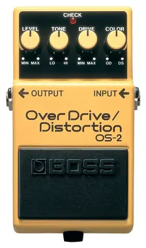 Boss OS-2 Overdrive Distortion Effetto a pedale per chitarra