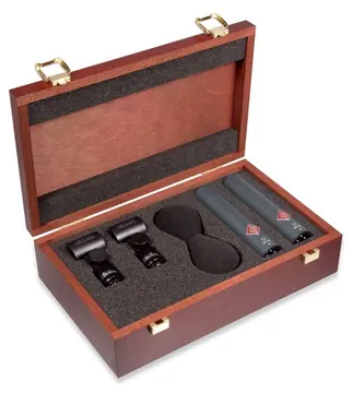Neumann KM 183 mt stereo set - zwart