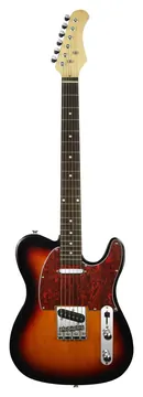 Legacy ETL-100 Pearl SB Chitarra Elettrica 22 Tasti Simil Fender Telecaster Sunburst