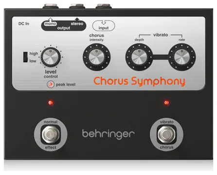 Behringer Chorus Symphony Vintage Modulation Pedal