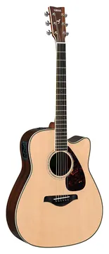 Yamaha FGX830C NT Natural Eletroacústico Folk De Aço