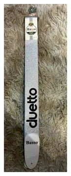 Basso Correia Prateada Basso EX 46 Glitter para Guitarra e Baixo
